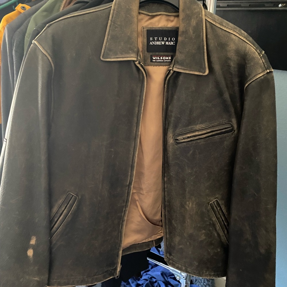 Wilson Leather Jacket.